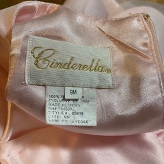 ベビードレスワンピースピンク９M(70サイズ)の画像