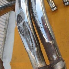 ゼファー1100 純正エキパイの画像