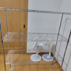 スチールラック3段