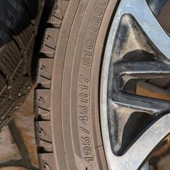 スイフトスポーツ純正ホイール＋スタッドレスタイヤ（195/45R17）の画像