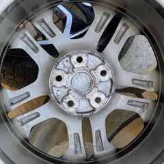 スイフトスポーツ純正ホイール＋スタッドレスタイヤ（195/45R17）の画像