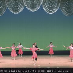 組まずに踊る社交ダンス♪　まずは楽しくラインダンス♬　の画像