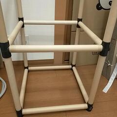 セリア　紙管ラック　接続パーツ