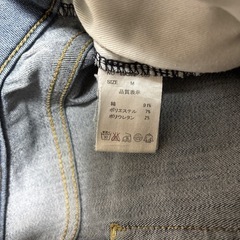 ikka スキニーデニム ブルーの画像