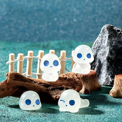 【新品】10個セット 蓄光ミニチュアフィギュア - かわいいエイリアンエルフの画像