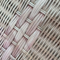 【お値下げ中】籐テーブルチェアセットの画像