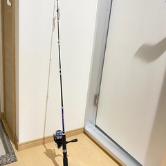 エギ4つ付き‼️釣り竿