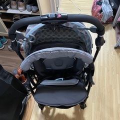 ピジョン A型ベビーカー ランフィリノン 水玉グレー 乳児 幼児 新生児の画像