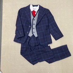 5歳オンワードスーツ　110〜120 ウール