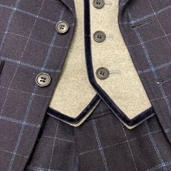 5歳オンワードスーツ　110〜120 ウールの画像