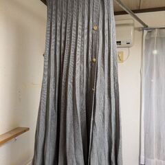 カーキ　ニットスカート　М