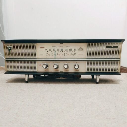 ナショナル レトロ真空管ラジオ ＡＭ－390Ｇ