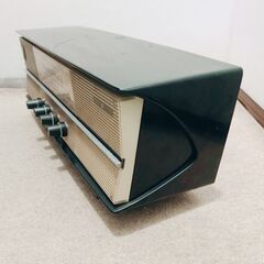 🍎ナショナル レトロ真空管ラジオ ＡＭ－390Ｇの画像