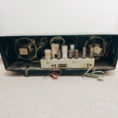 🍎ナショナル レトロ真空管ラジオ ＡＭ－390Ｇの画像