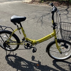 お引渡し決定】折りたたみ自転車