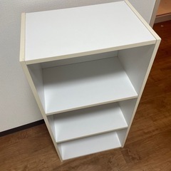 【受渡者決定】ホワイト　棚の画像