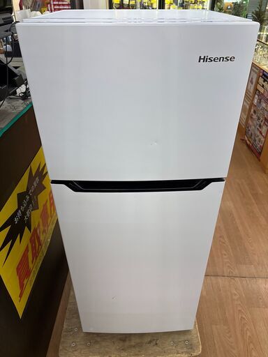 ☆ジモティー割引有☆　2ﾄﾞｱ冷蔵庫/ﾊｲｾﾝｽ/HR-B1201/120L/2018