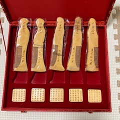 【値下げ】木製くし（GONG SHU MING BI）の画像