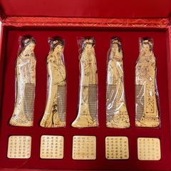 【値下げ】木製くし（GONG SHU MING BI）の画像