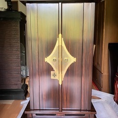 創価学会　木製仏壇  未使用品