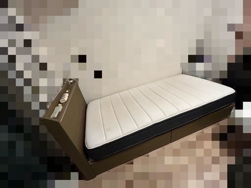 【3000円】シングルベッドフレーム※マットレスも付けれます