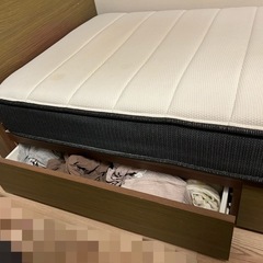 【3000円】シングルベッドフレーム※マットレスも付けれますの画像