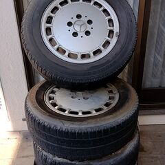 メルセデス・ベンツ　純正ホイール　6.5JJx15　4本　スタッドレス