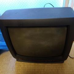 ブラウン管テレビ2台