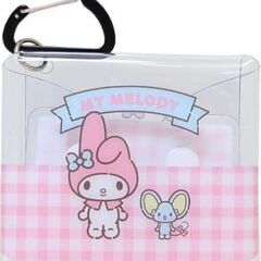  サンリオ クリアマルチケース SSサイズ カラビナ付き