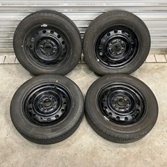 値下げ！　155/65R13　ヨコハマエコスES31　2015年製　ラパン純正アルミ付　　7567