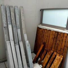 1×4材 白色  350mm〜450mm 15枚