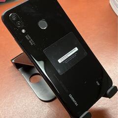 【ジャンク品・残債なし・SIMロック解除済】HUAWEI　P20 Lite ミッドナイトブラック　64GBの画像