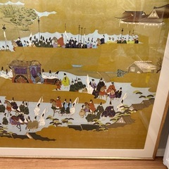 和紙の絵画　　プリント