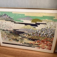 和紙　絵画　プリントの画像