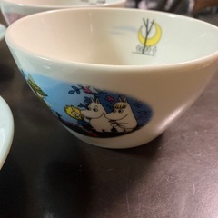 ムーミンお皿５点セットの画像