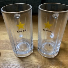 SAPPORO  ☆星が可愛い☆ビールジョッキ 6個　サッポロビ...
