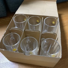 SAPPORO  ☆星が可愛い☆ビールジョッキ 6個　サッポロビールロゴの画像