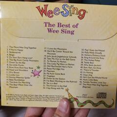 Wee sing 英語　動揺　CD　あかちゃんから　英語教育　かけ流しの画像