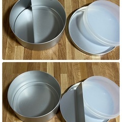 昭和レトロ⚪️アルミのお弁当箱の画像