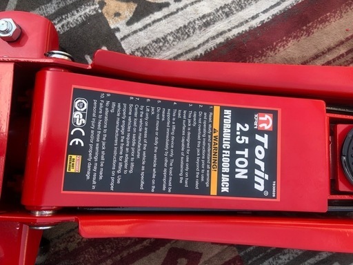 トリン　2.5T ガレージジャッキ　未使用　