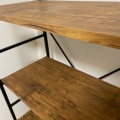 4段 アイアンスチールラック127×60×35.5 の画像