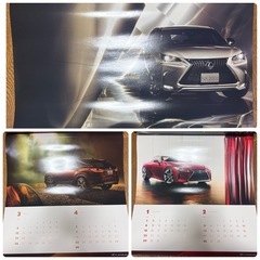 【新品】 LEXUS 2017年　カレンダー　非売品の画像