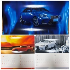 【新品】 LEXUS 2017年　カレンダー　非売品の画像