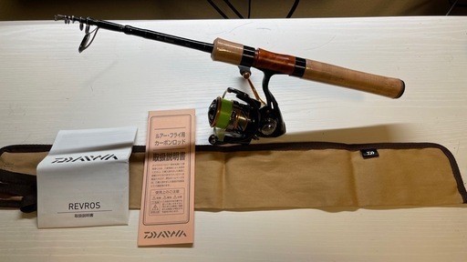 ダイワ(DAIWA)トラウトロッド56TL(テレスコ仕様)&ダイワ(DAIWA) スピニングリール20 レブロス LT (2020モデル) LT2000S-XH