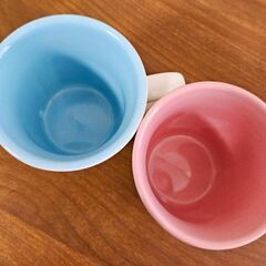 【未使用】　ミスド　マグカップ　2個セット　オサムグッズ　美品　レトロの画像