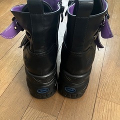 美品✳︎厚底ブーツ【サイズ24.5cm】の画像