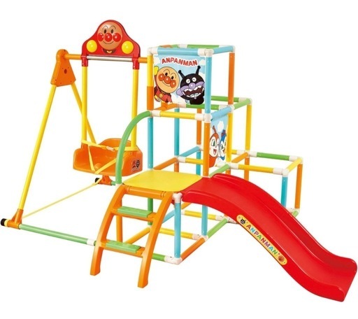 【折りたたみ式】　 アンパンうちの子天才　ブランコパークDX  美品