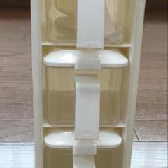 たてよこ置ける調味料ポットセットの画像
