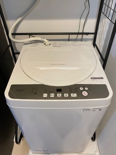 2020年　シャープ 洗濯機　5.5kg(引き渡し先決まりました)