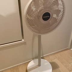 扇風機　ホワイト　リモコン付き